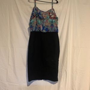 Black and blue Nicole dress size 14